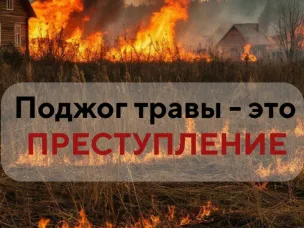 Человеческий фактор – основная причина ландшафтных пожаров